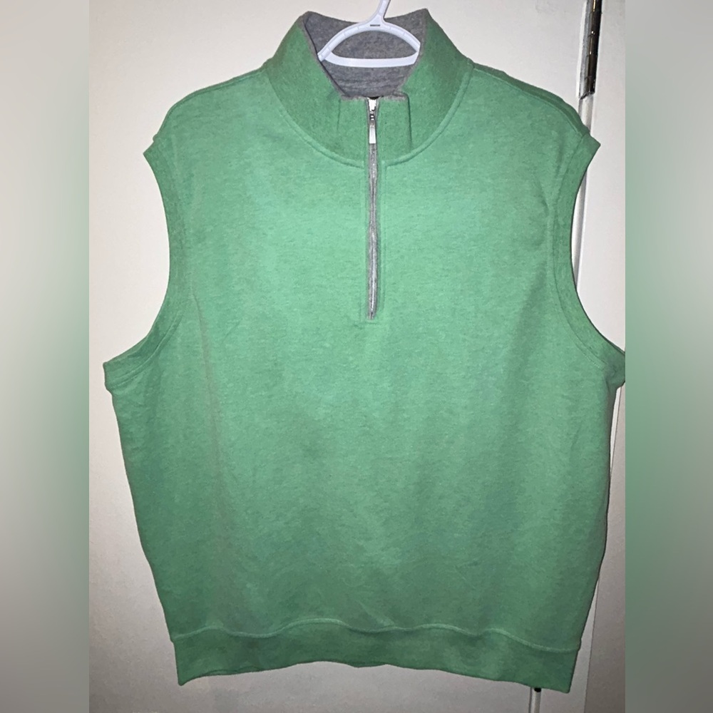 Carnoustie Men's XL Green Cotton Vest